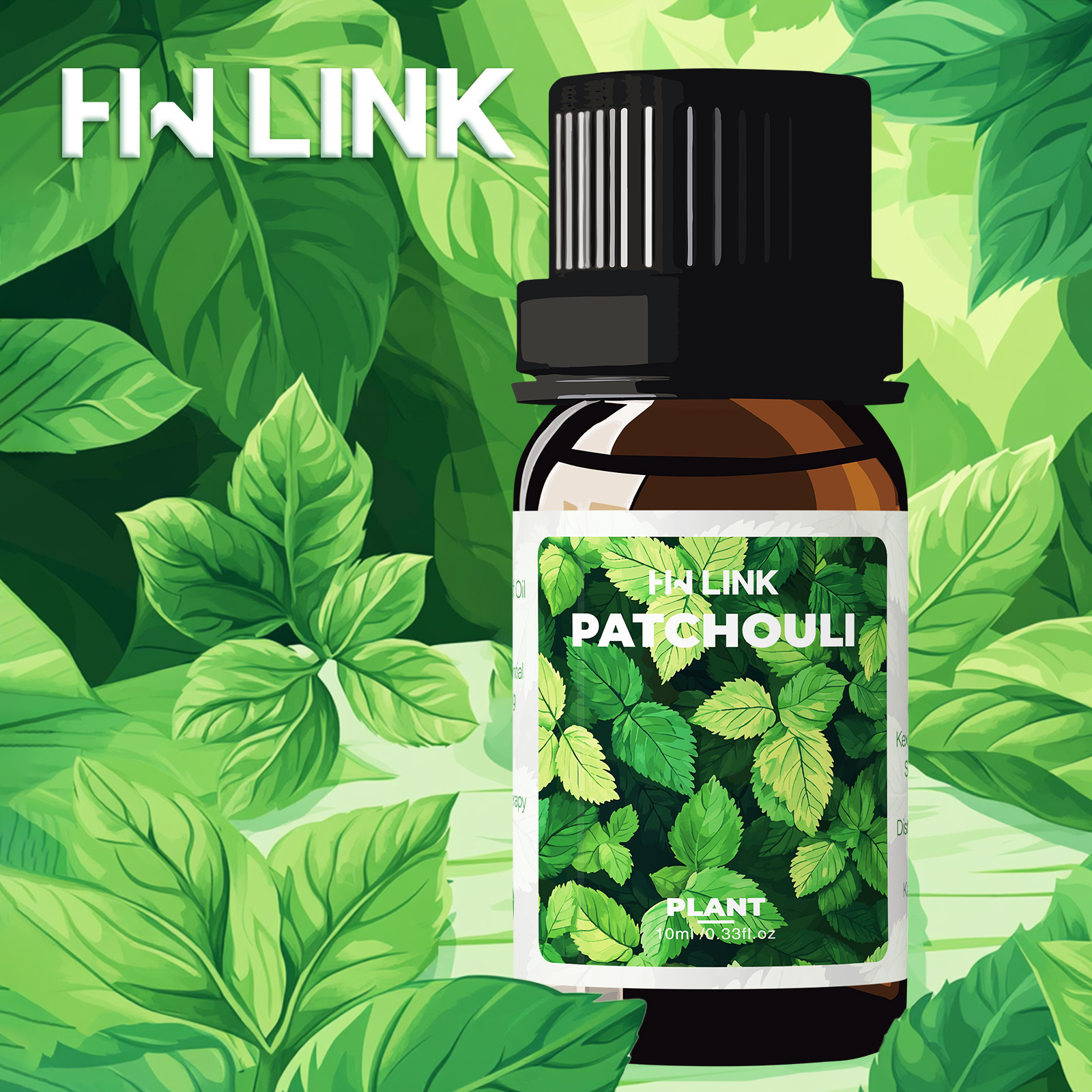 Hair Care Nature - 10ml Patchouli Essential Oils Massage Oil