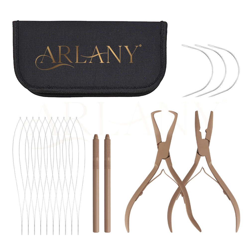 Feather Hair Extension - ARLANY Microlinks Hair Extensions Kit Hair