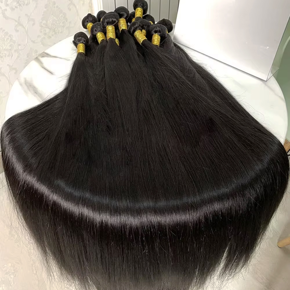 Hair Care Indian - Indian Human Hair Bundles Bone Straight