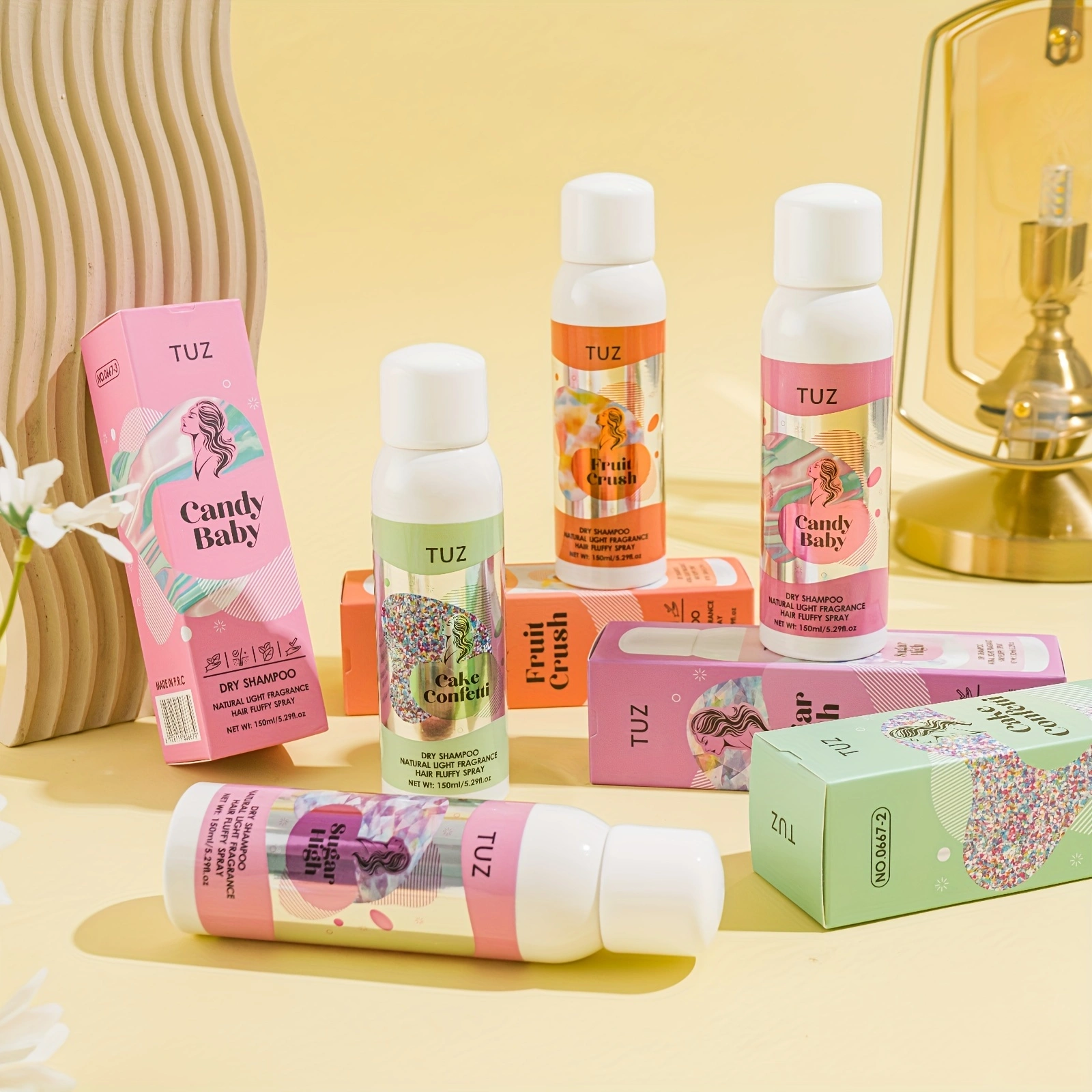 Hair Care Nature - Dry Shampoo NaturalLight Fragrance Hair Fluffy
