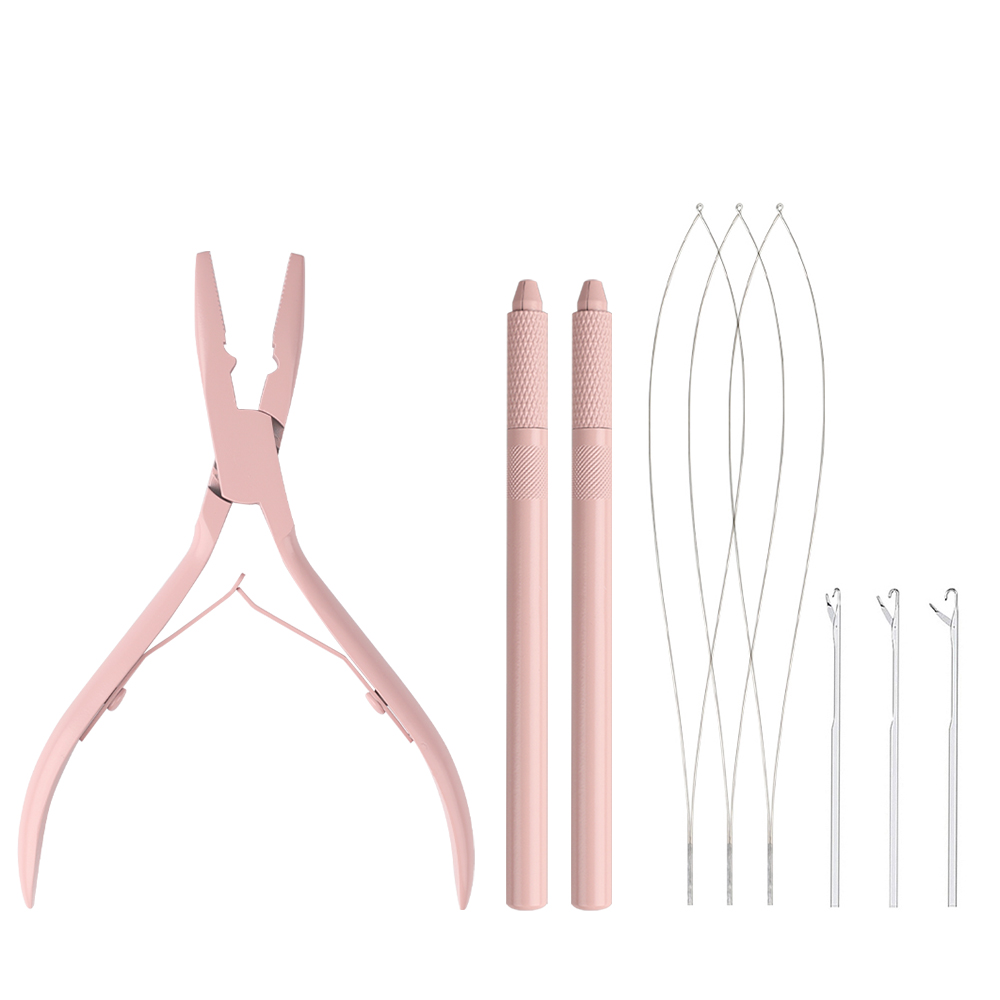 Feather Hair Extension - GlamorDove Microlink Pliers Hair Extension Tool