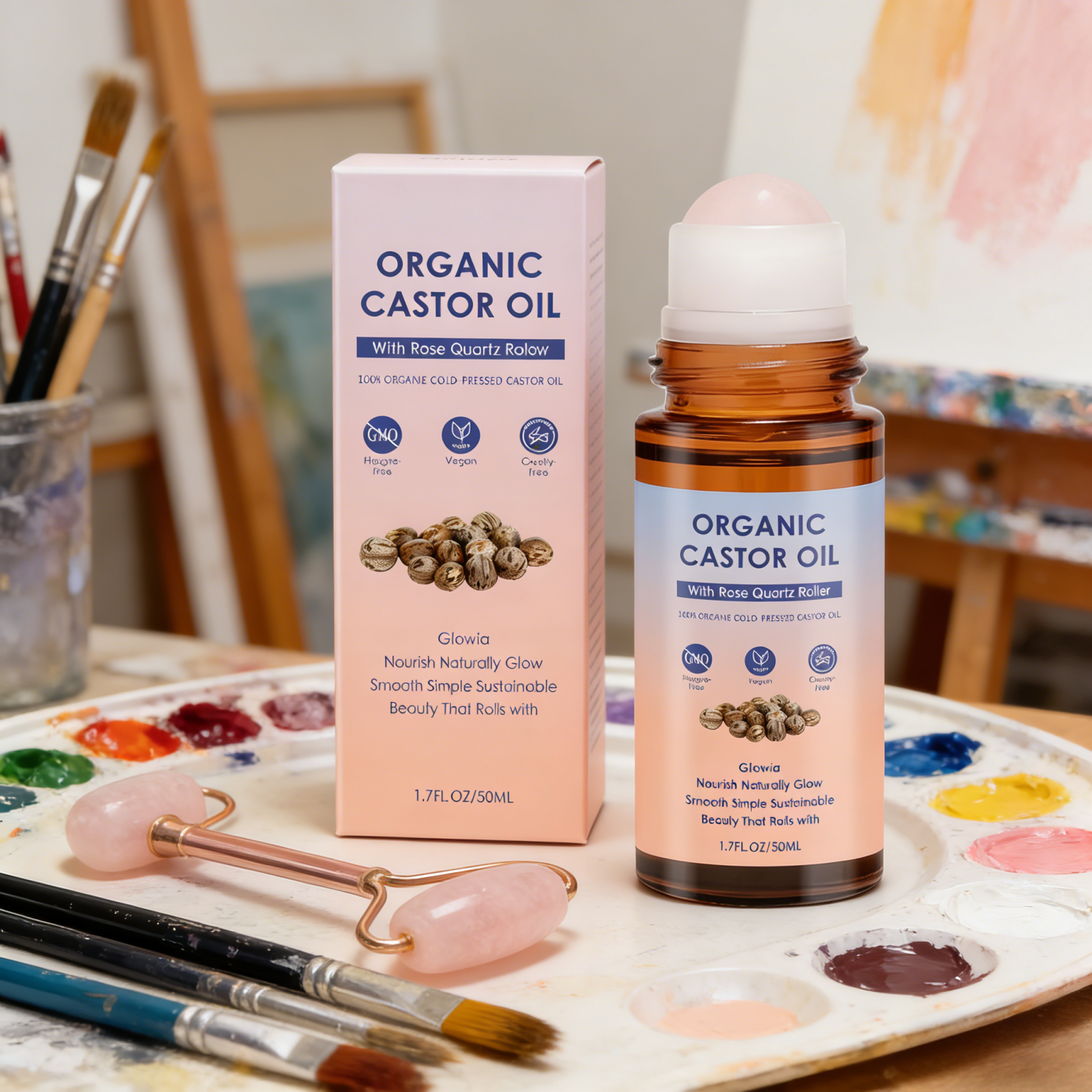 Castor Oil Cold Press - Natural Organic Castor Oil Cold Pressed