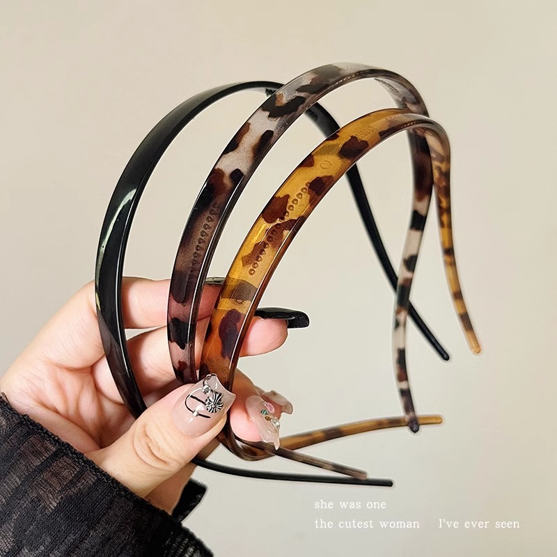 Hair Net Invisible - Fashion Sunglasses shaped Headband Anti-Slip Acrylic