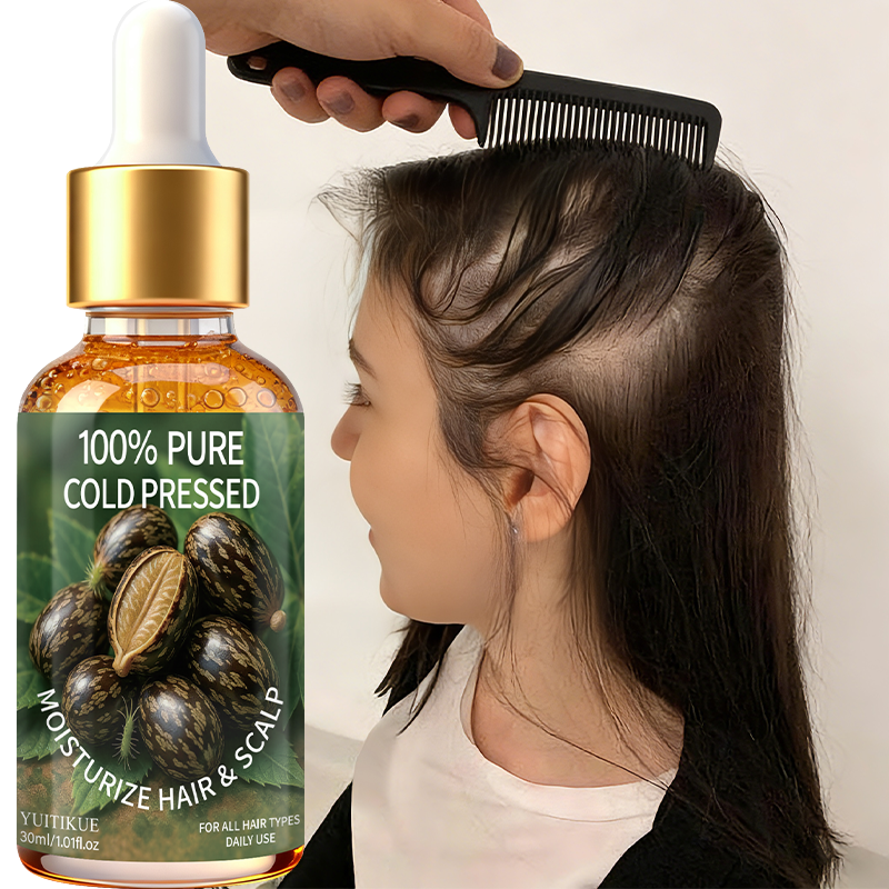 Castor Oil Cold Press - YUITIKUE 100% Pure Cold Pressed Castor