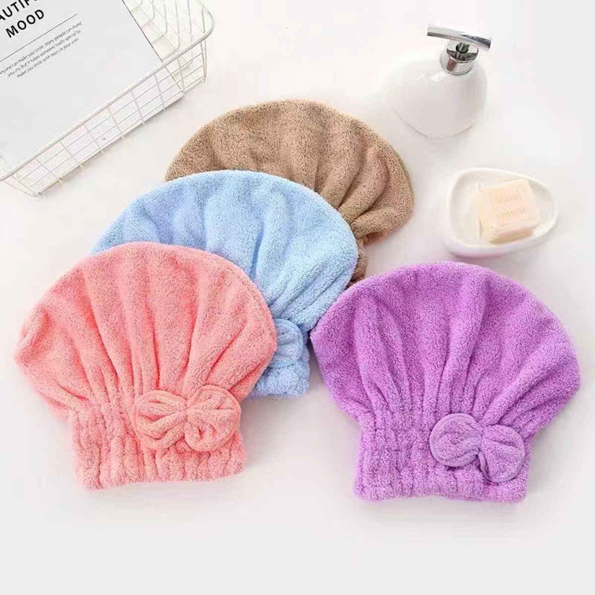 1Pc Microfiber Hair Drying Tow - Hair Turban Towel review and price