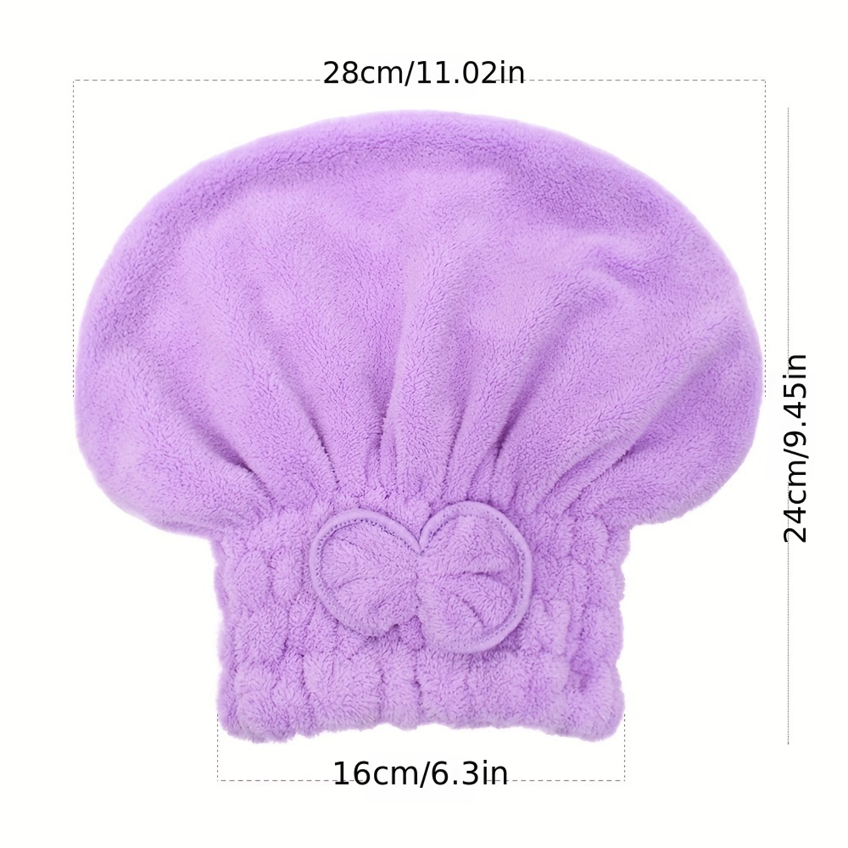1Pc Microfiber Hair Drying Tow - Hair Turban Towel review and price