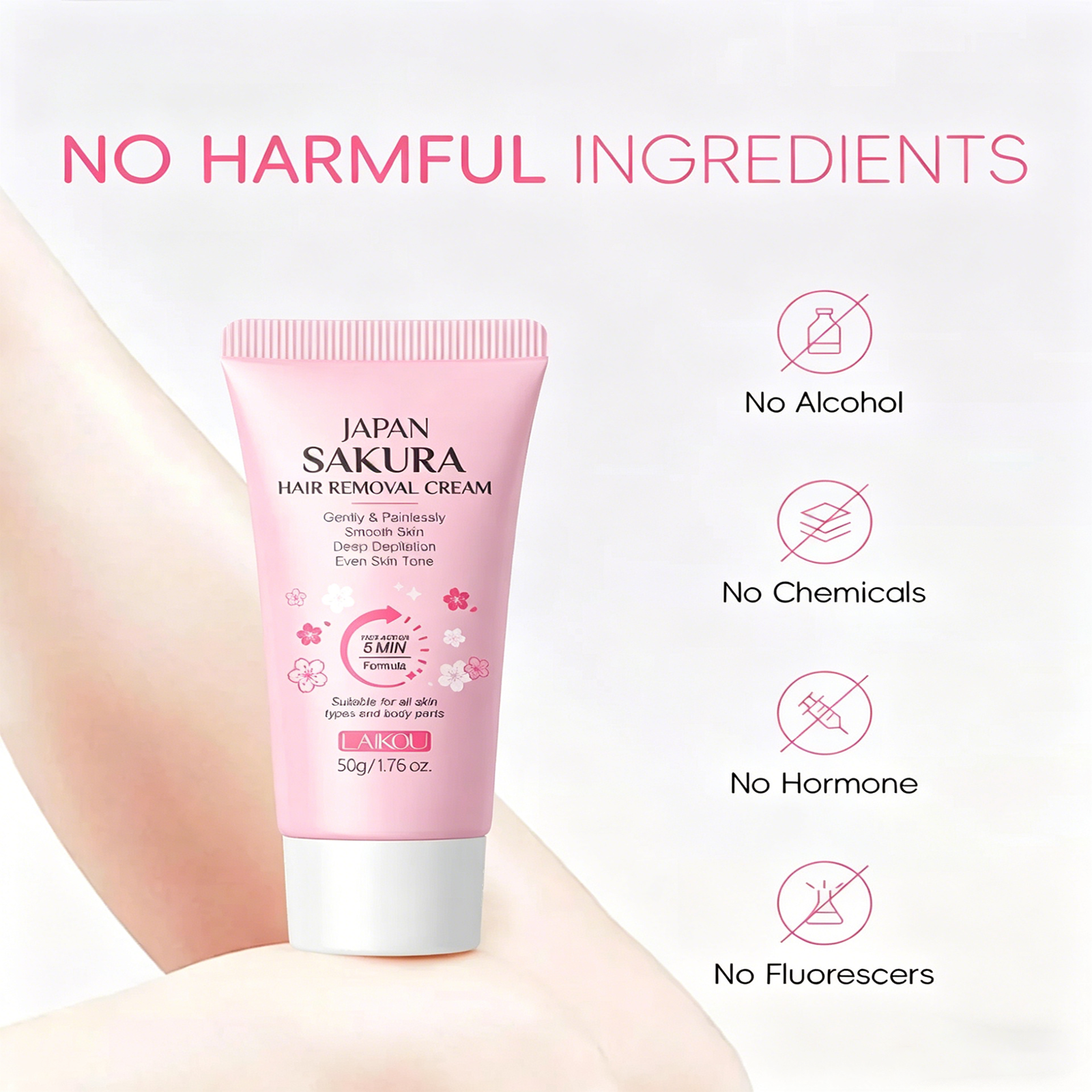 LAIKOU Japan Sakura Hair Remov - Hair Care In Japan review and price