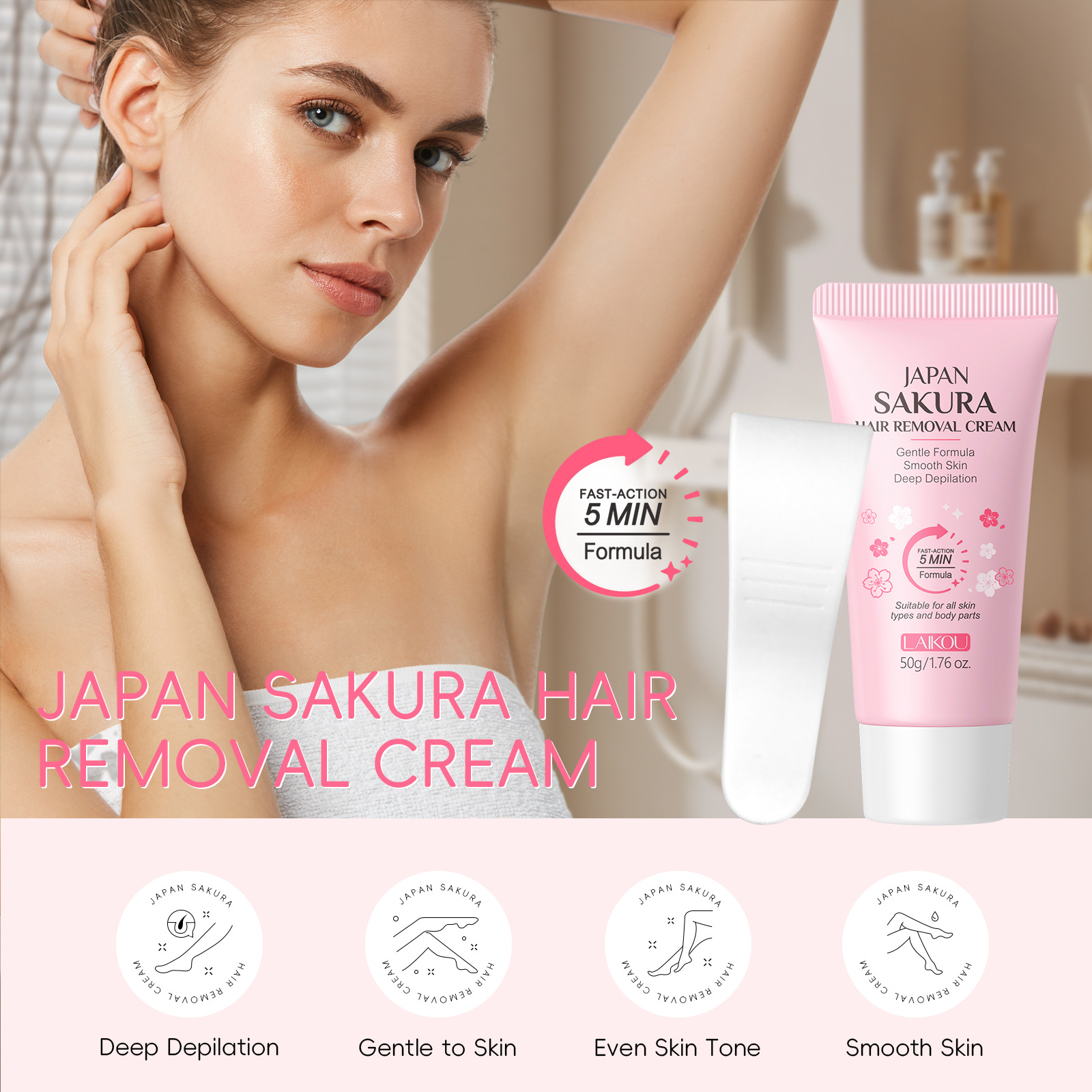 LAIKOU Japan Sakura Hair Remov - Hair Care In Japan review and price