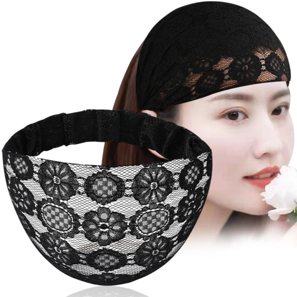 Sweet Non Slip Mesh Flower Hea - Hair Net Invisible review and price