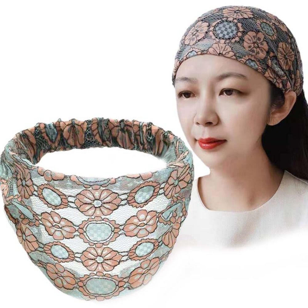 Sweet Non Slip Mesh Flower Hea - Hair Net Invisible review and price