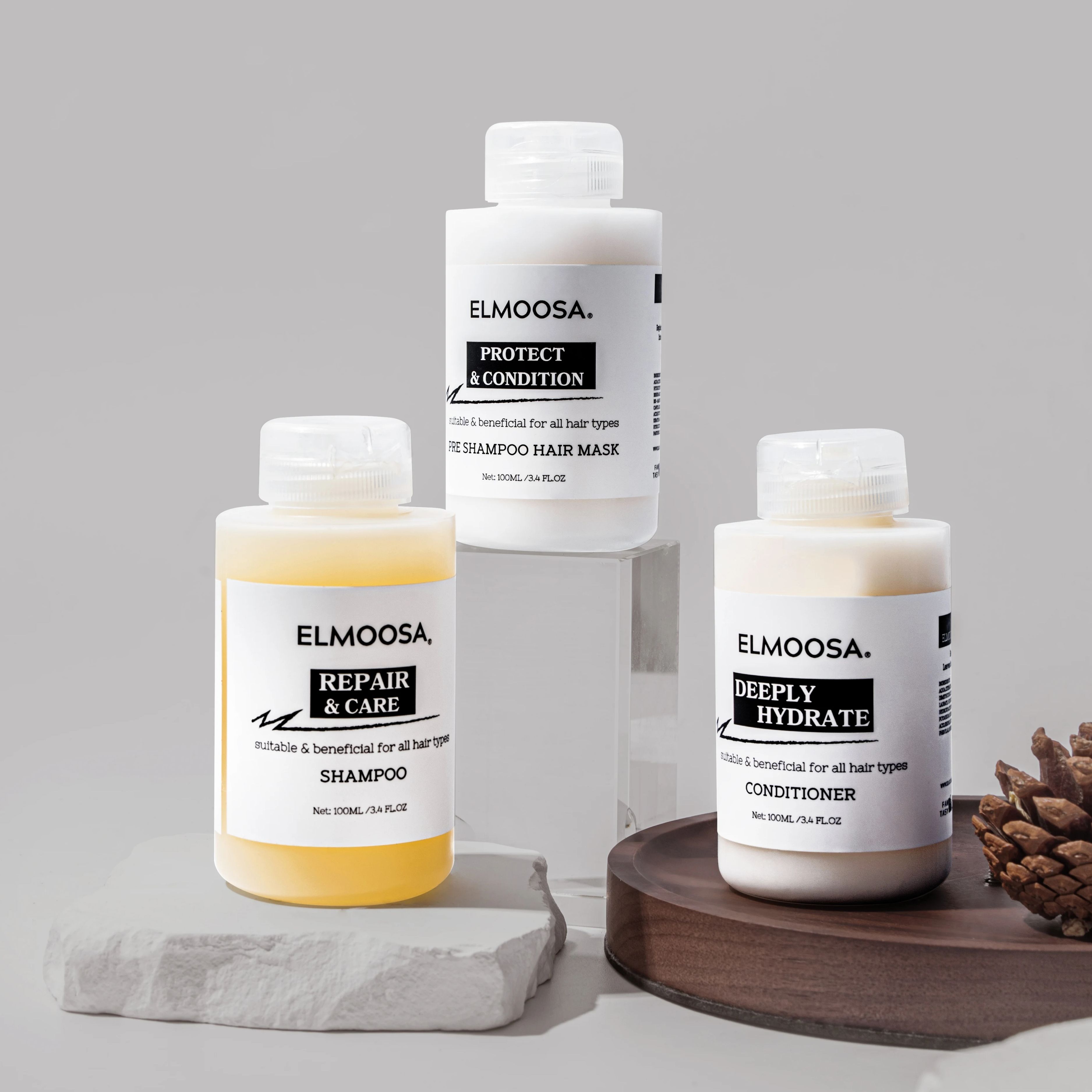 ELMOOSA & CARE HAIR ROUTINE Fo - Hair Care Steps review and price