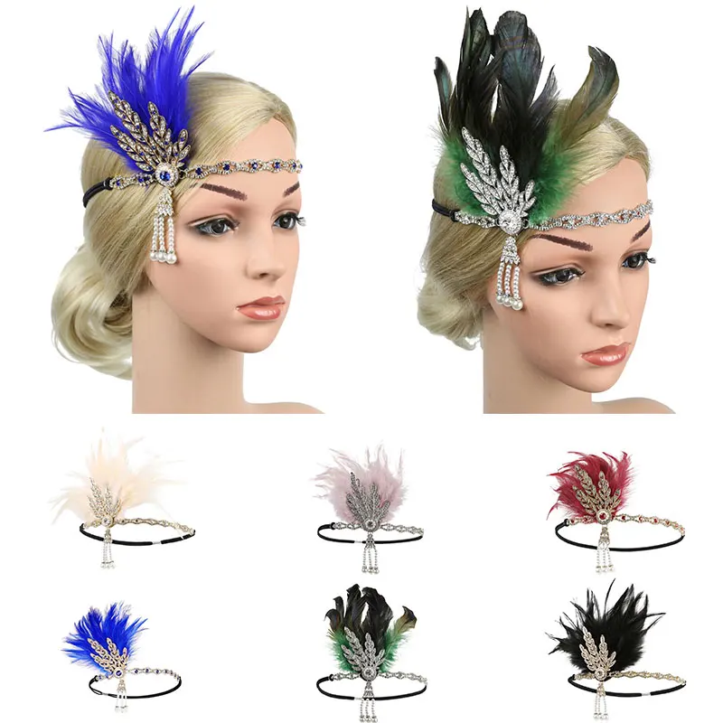 Women Hairband Headpiece Feath - Feather Hair Extension review and price