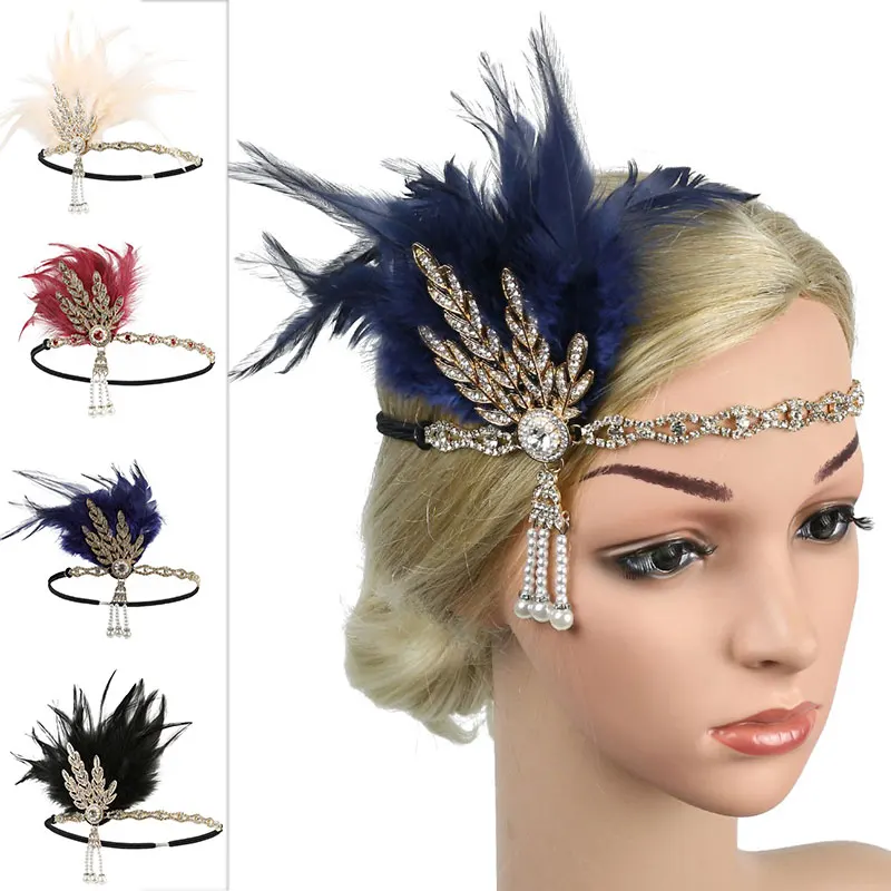 Women Hairband Headpiece Feath - Feather Hair Extension review and price