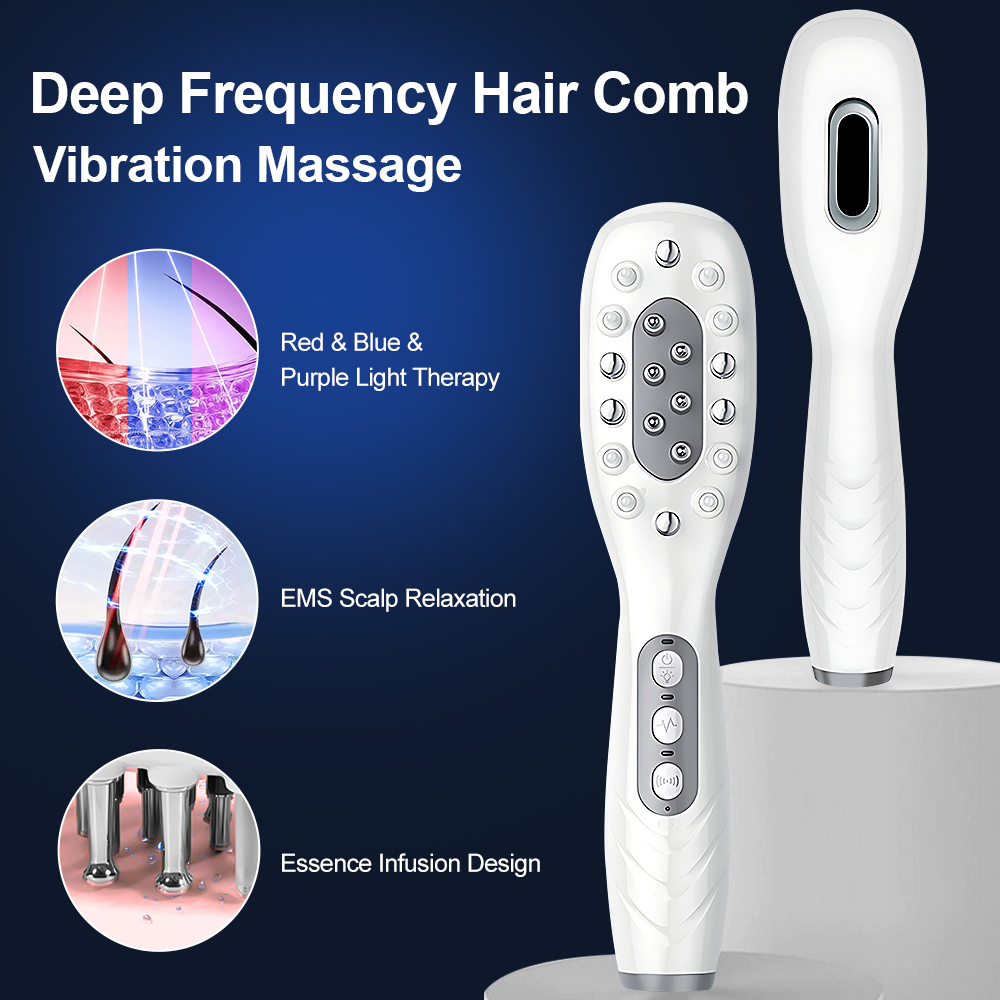 3 Gears EMS Vibration LED Ligh - Hair Care For Hair Loss review and price