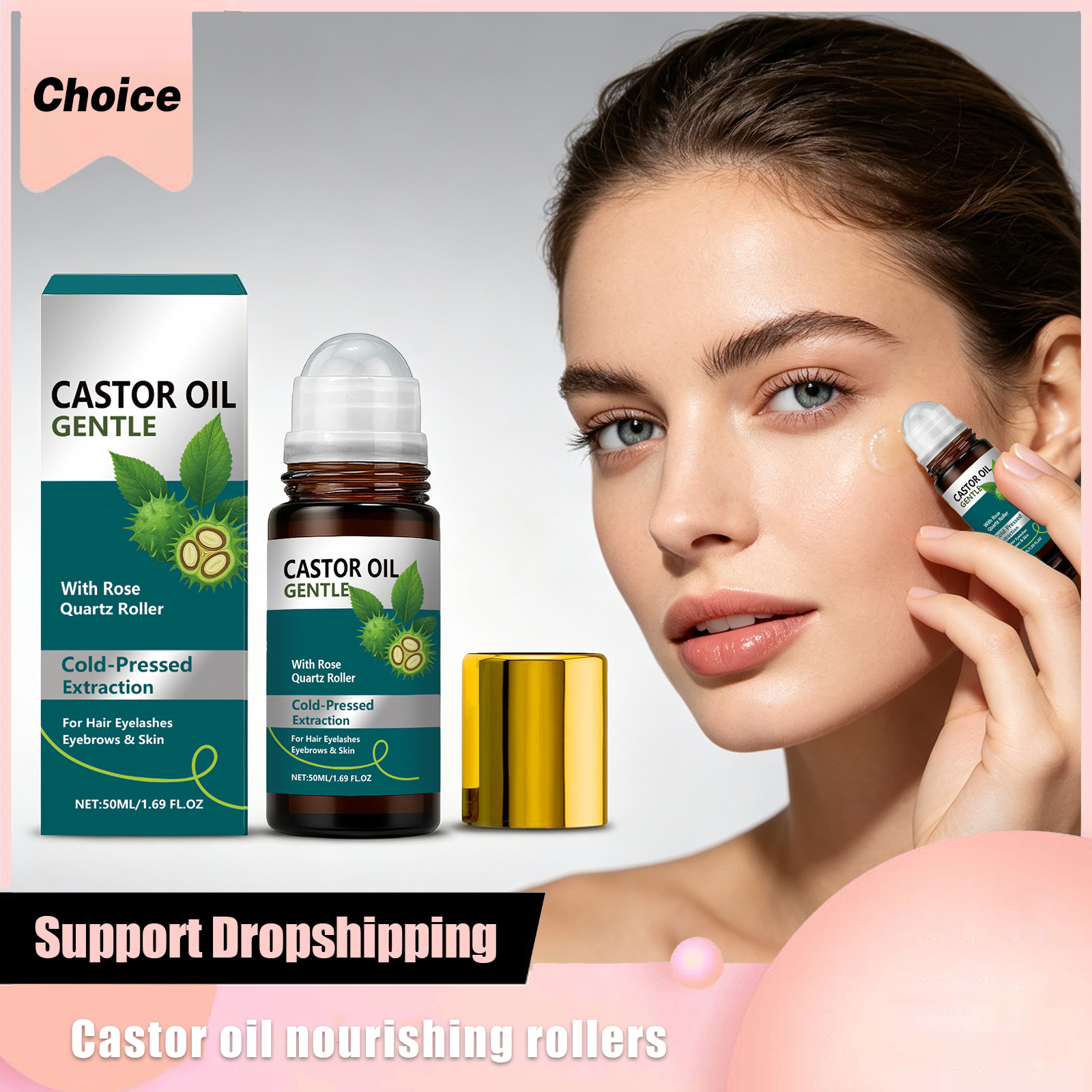 Organic Castor Oil Roller Cold - Castor Oil Cold Press review and price