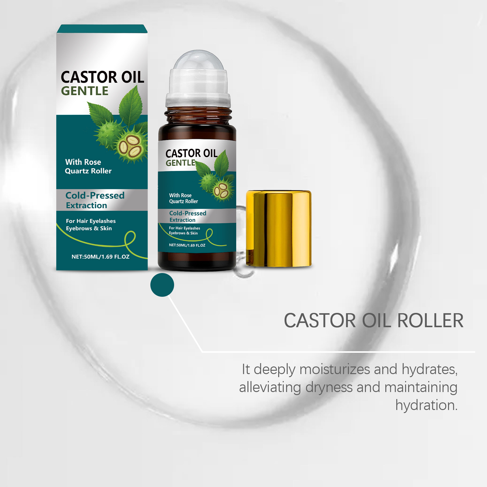 Organic Castor Oil Roller Cold - Castor Oil Cold Press review and price