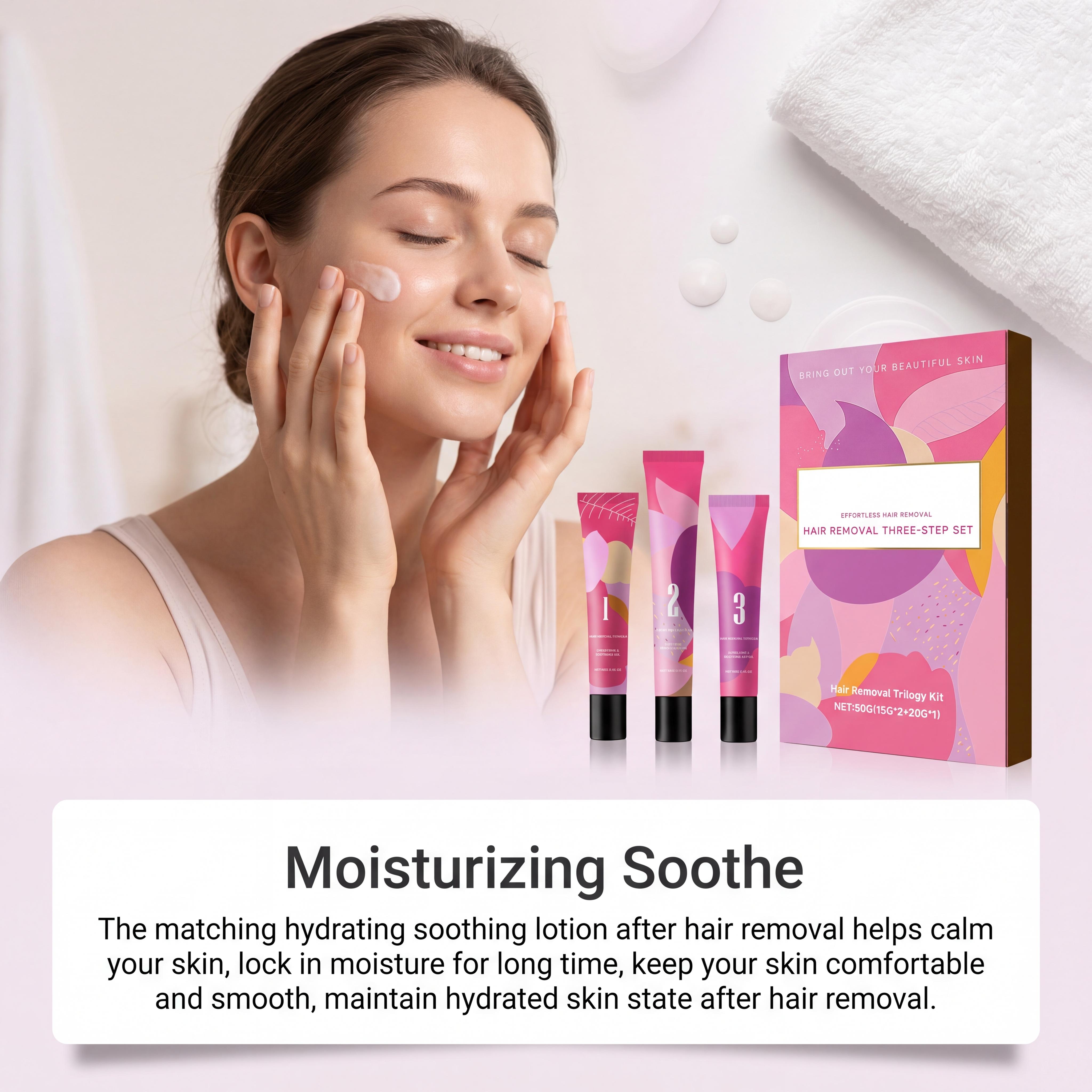 Hair Removal Cream Kit 3-Step  - Hair Care Steps review and price