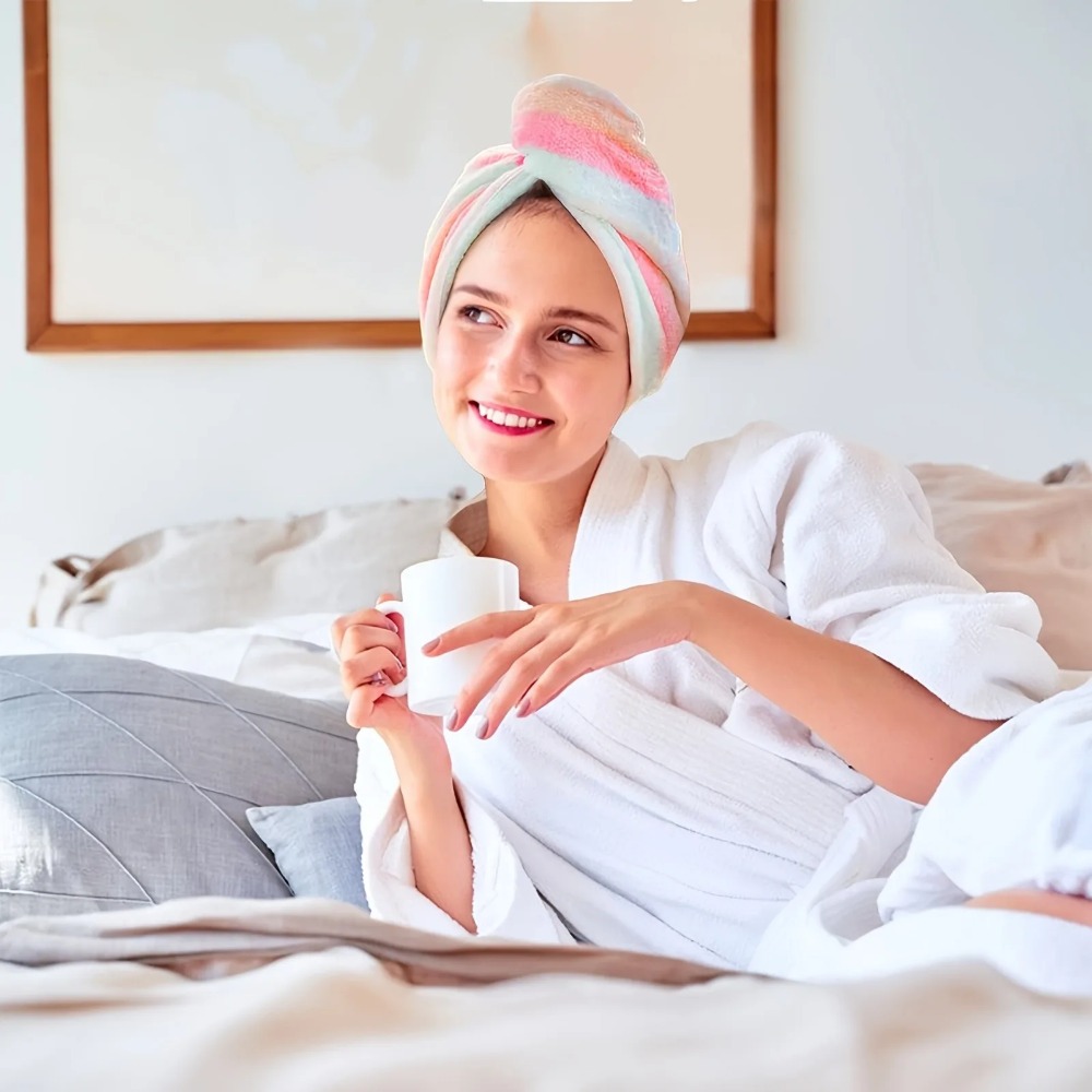 Ultra Absorbent Quick Dry Hair - Hair Turban Towel review and price
