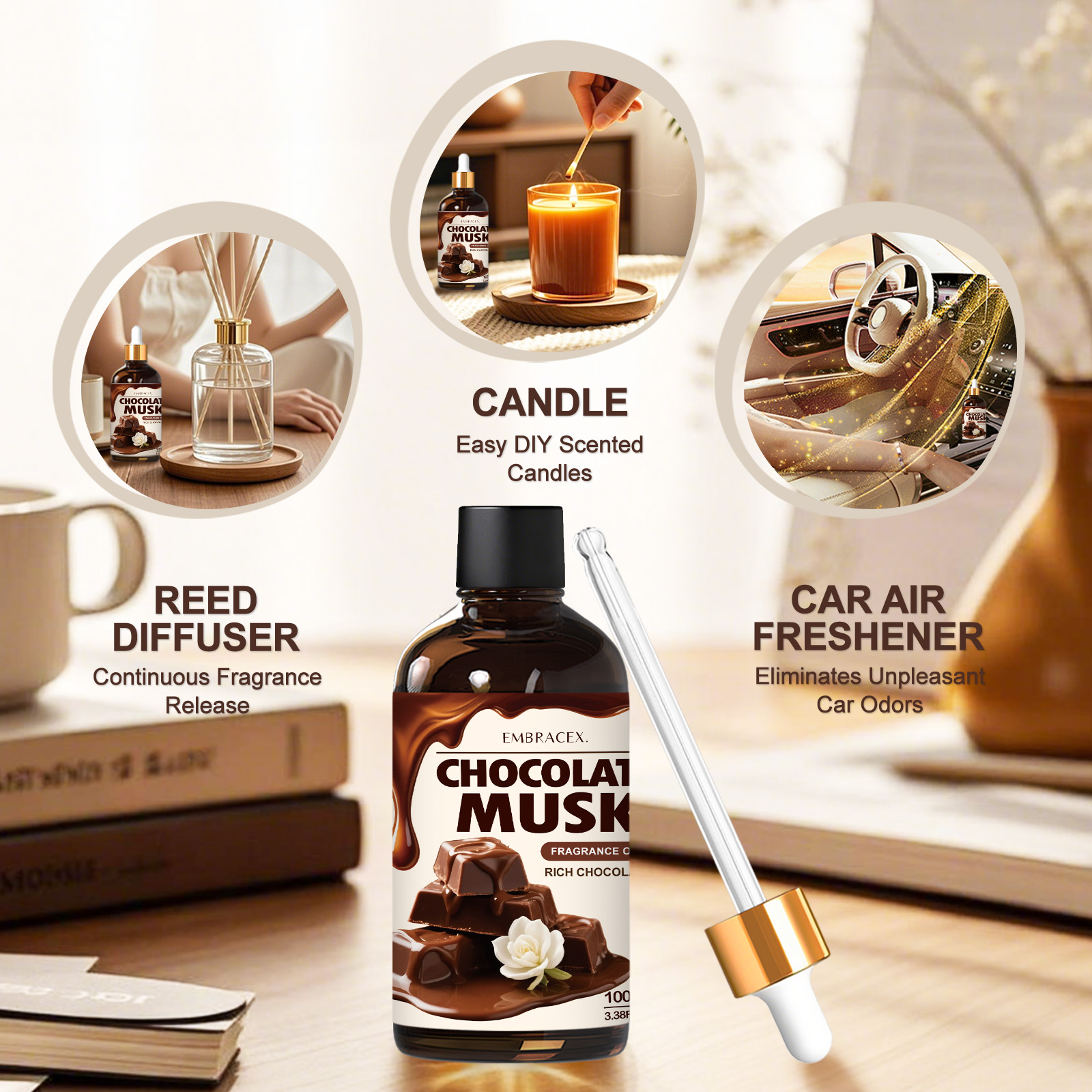 100ml Chocolate Musk Essential - Hair Care Gift review and price