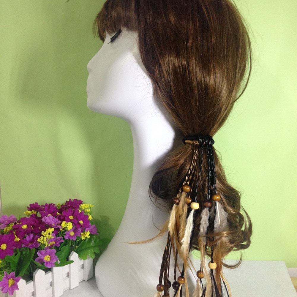 Fashionable Boho Feather Headb - Feather Hair Extension review and price