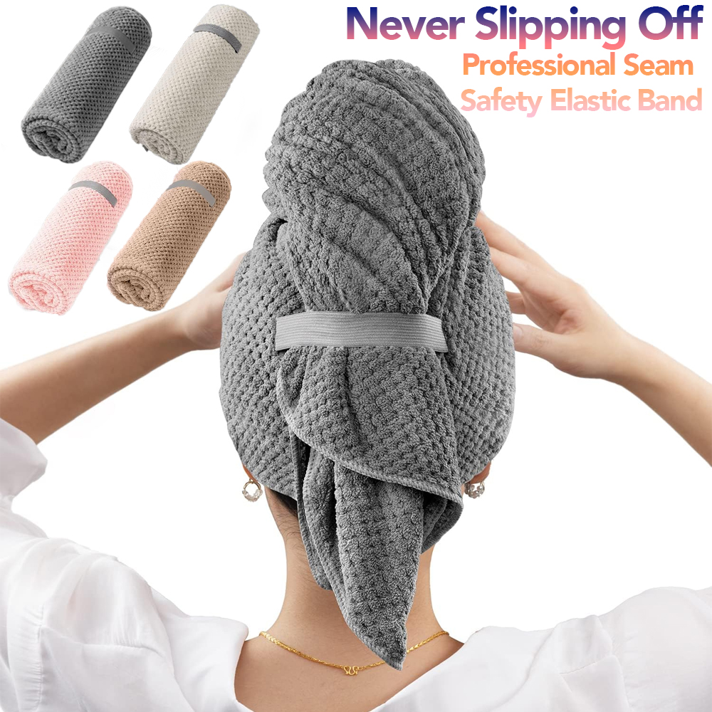 Microfiber Hair Towel Extra La - Hair Turban Towel review and price
