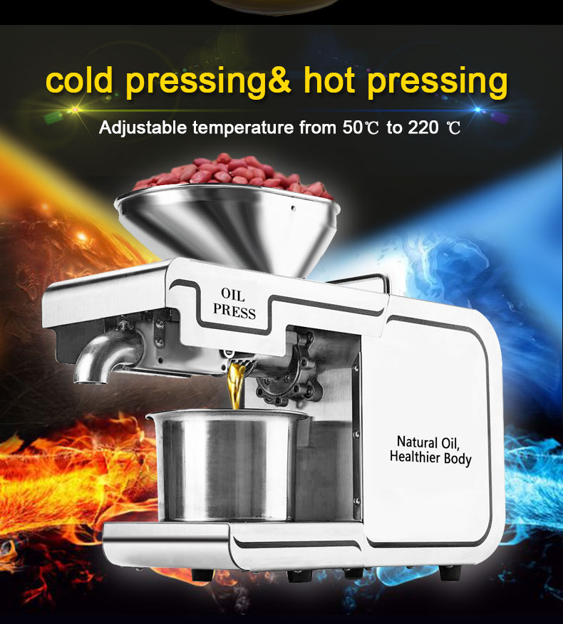 220V/110V Home Oil Press Machi - Castor Oil Cold Press review and price
