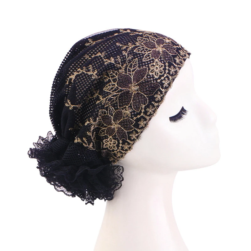 Indian Flower Mesh Lace Embroi - Hair Care Indian review and price