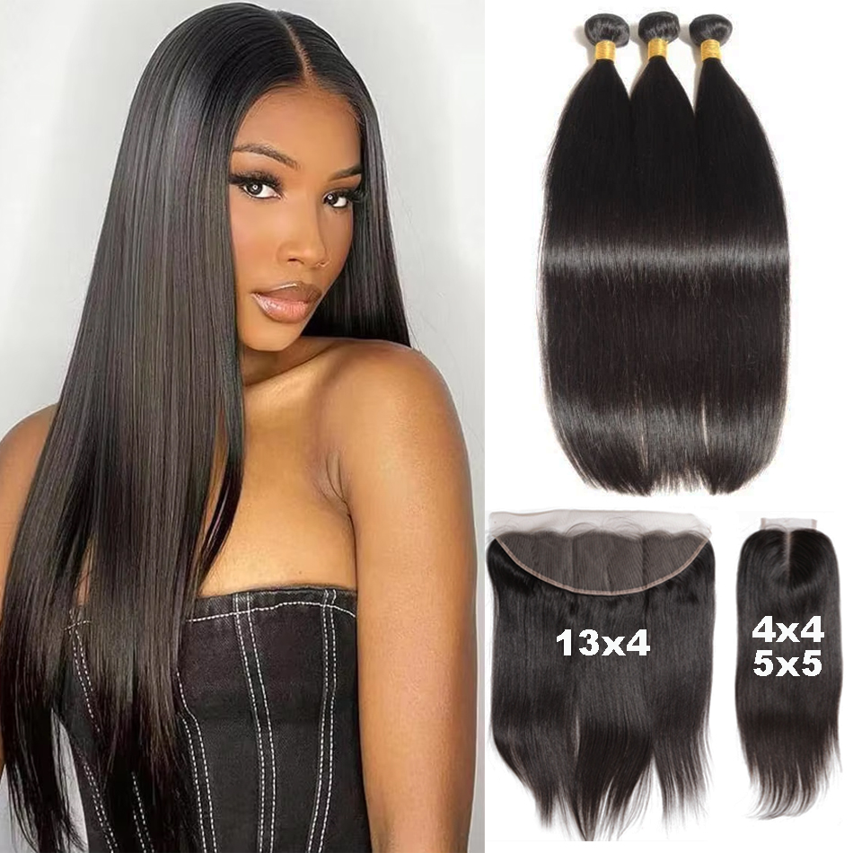 HD 4x4 5x5 13x4 Closure With B - Hair Care Indian review and price