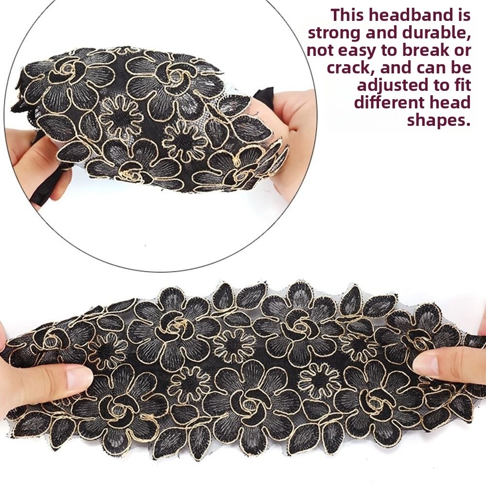 Cute Wide Side Lace Mesh Hair  - Hair Net Invisible review and price