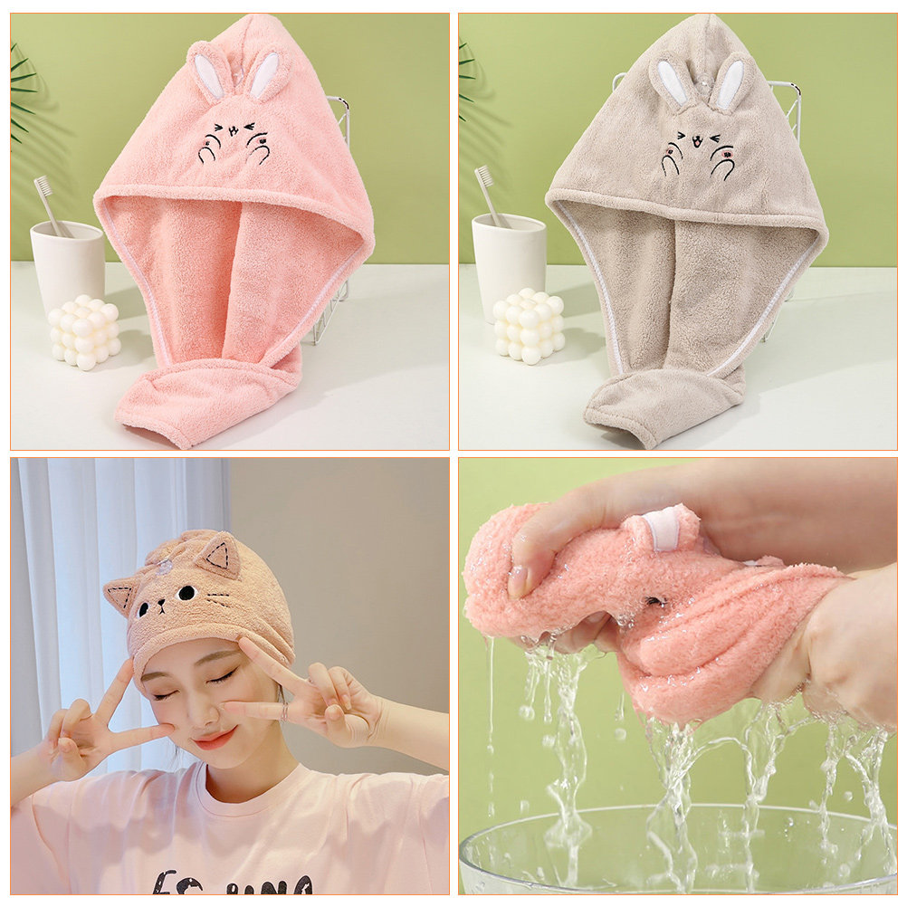 2Pcs Absorbent Hair Drying Wra - Hair Turban Towel review and price