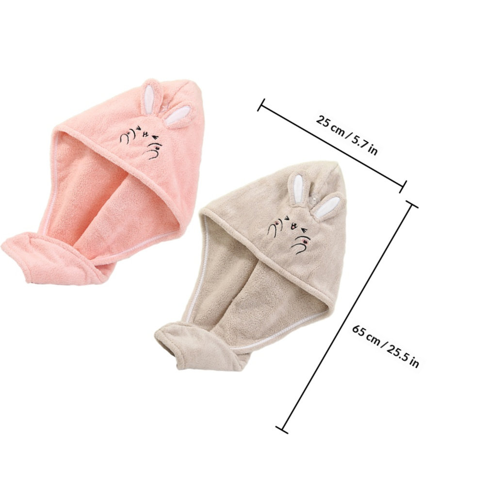 2Pcs Absorbent Hair Drying Wra - Hair Turban Towel review and price