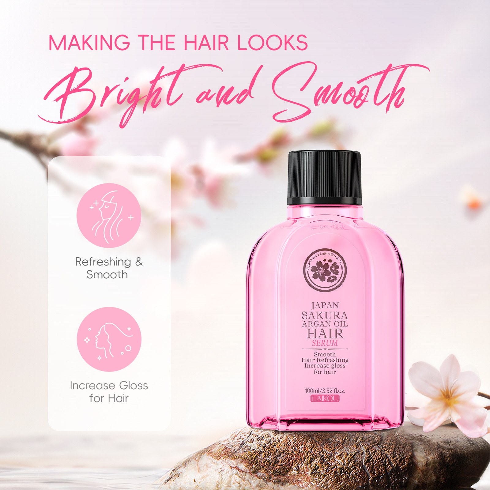 LAIKOU Japan Sakura Argan Hair - Hair Care In Japan review and price