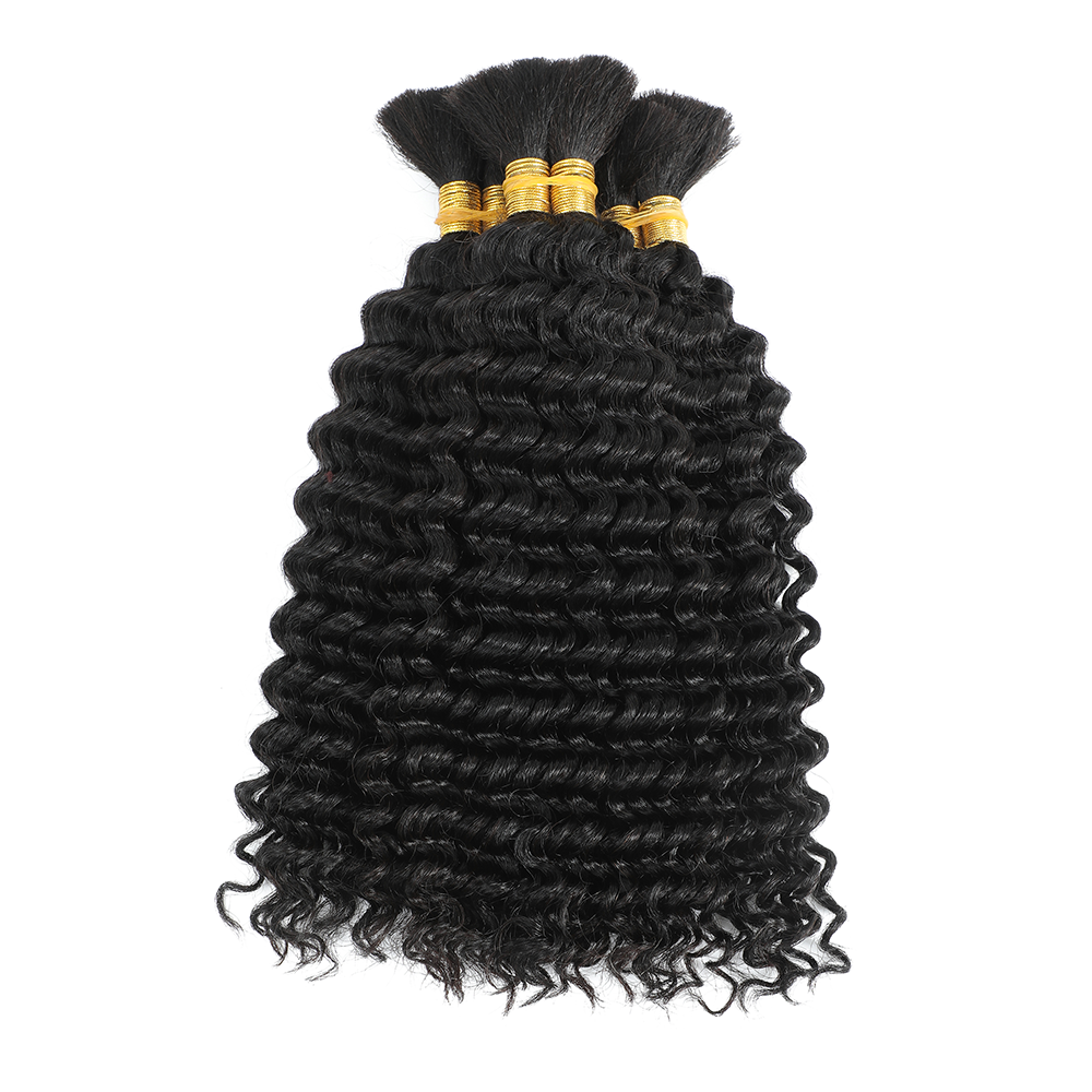 Bulk Human Hair Deep Wave For  - Hair Care Color review and price