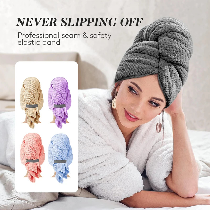 Ultra absorbent extra large mi - Hair Turban Towel review and price