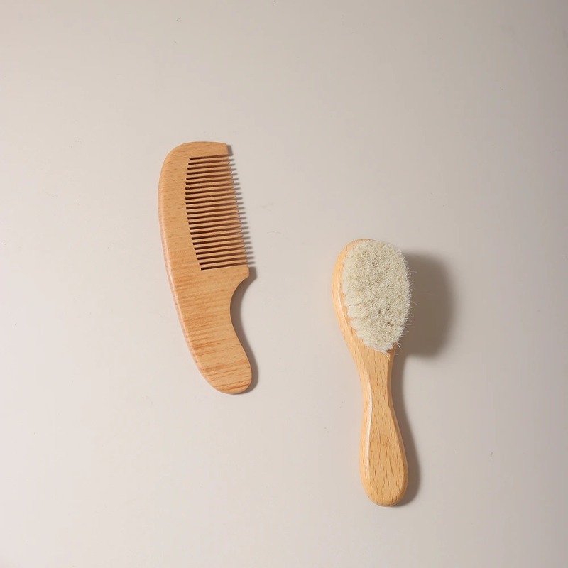 2pcs Baby Care Hair wool Brush - Hair Care Gift review and price