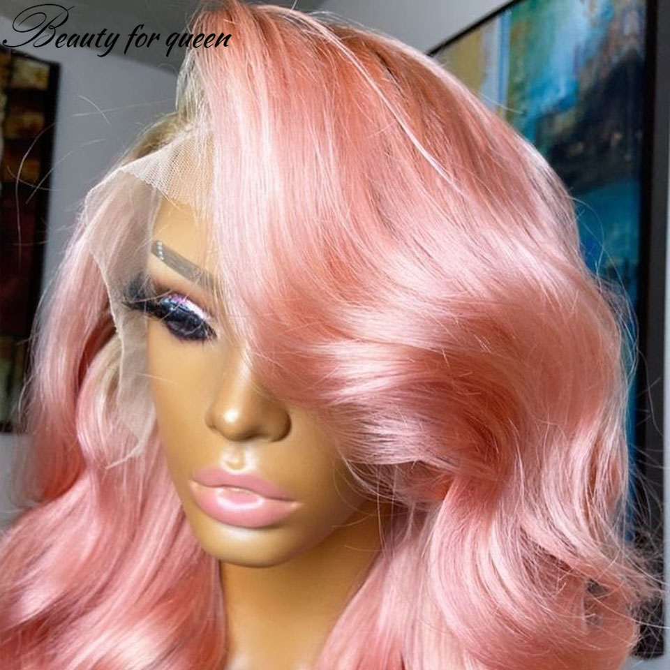 Light Pink 100% Human Hair Hig - Hair Care Nature review and price