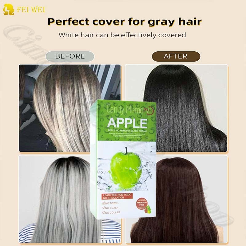 Apple Hair Dye Natural Hair Ca - Hair Care Vegetables review and price