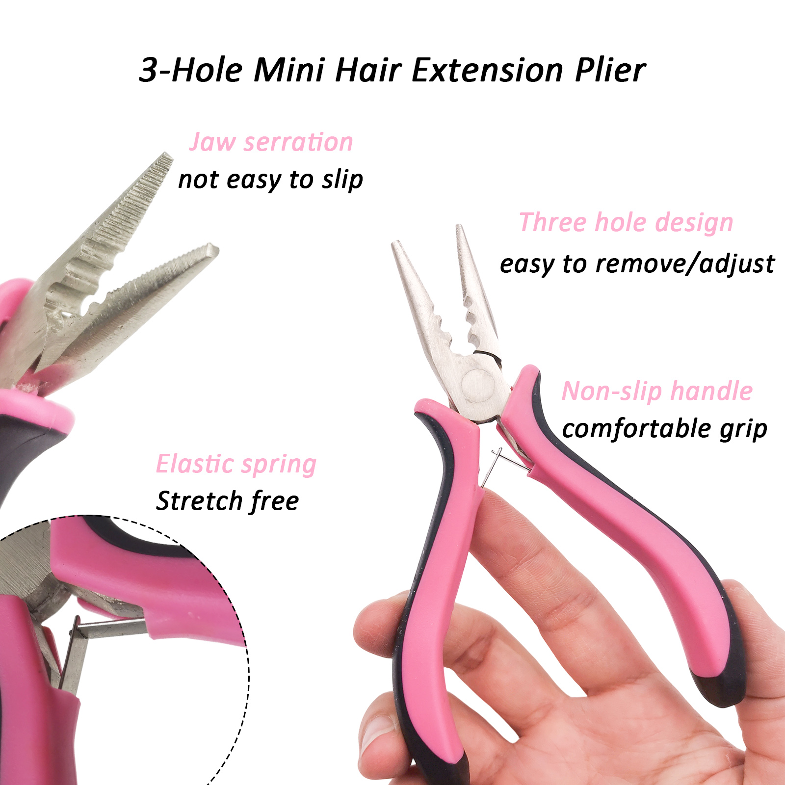 Hair extensions tools kit with - Feather Hair Extension review and price