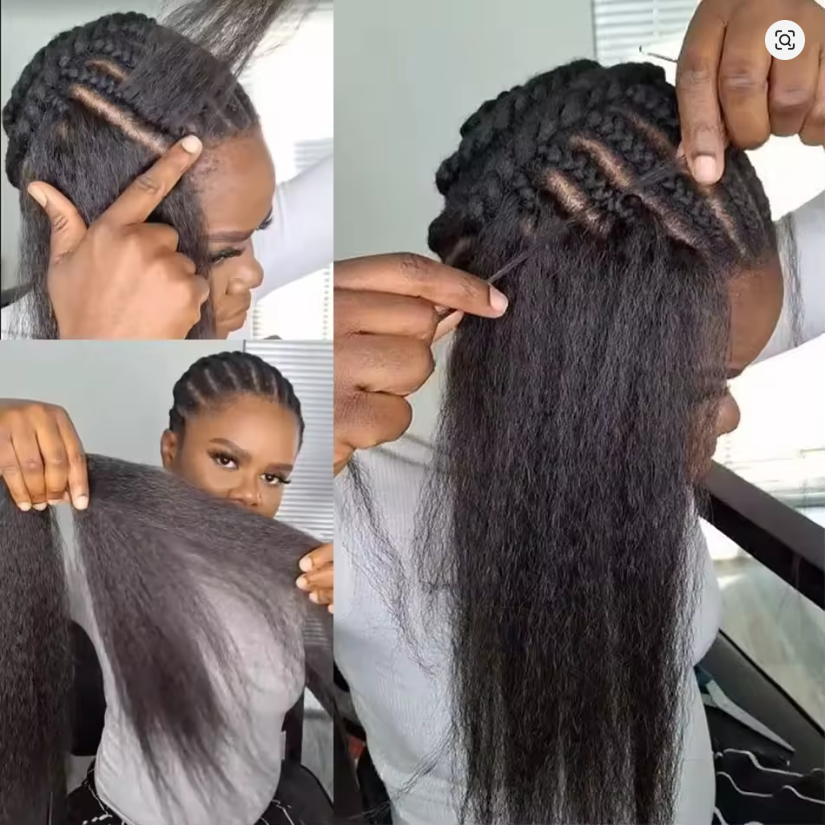Kinky Straight Crochet Human H - Hair Care Color review and price
