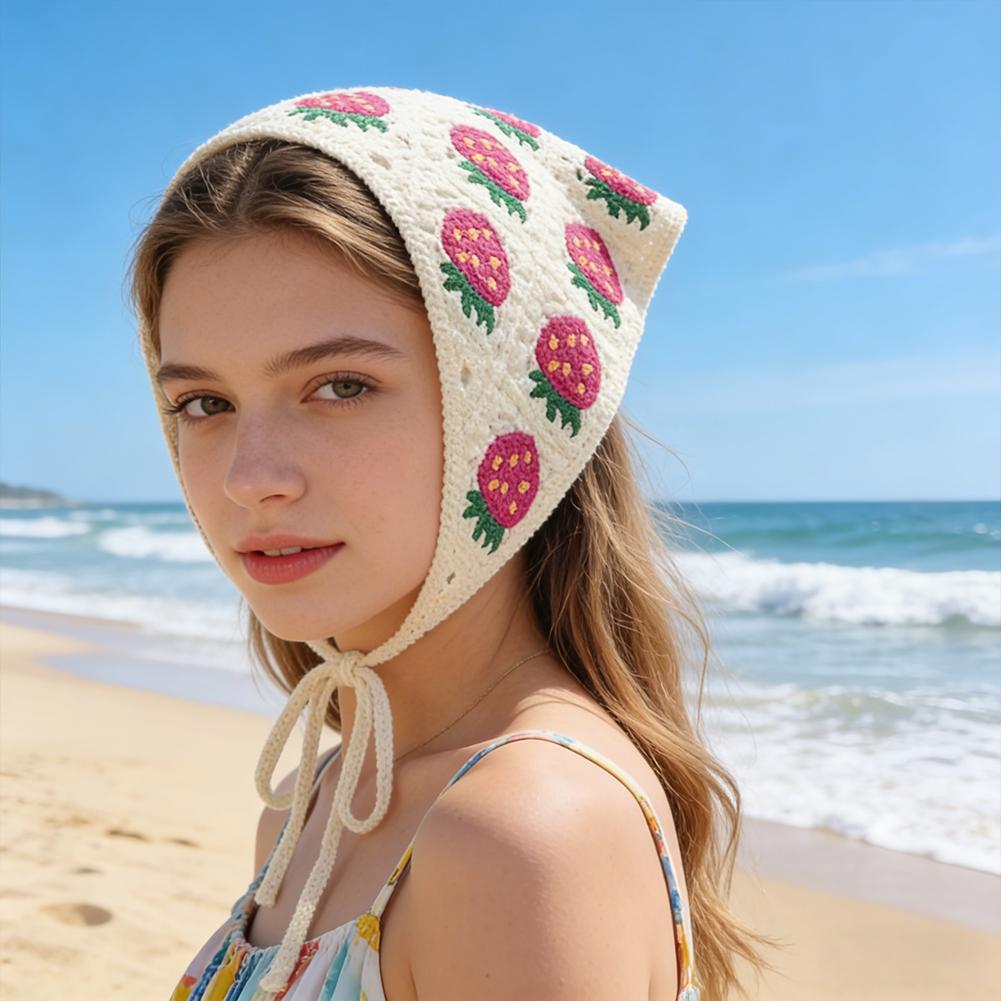 Handmade Crochet Flower Triang - Hair Net Invisible review and price