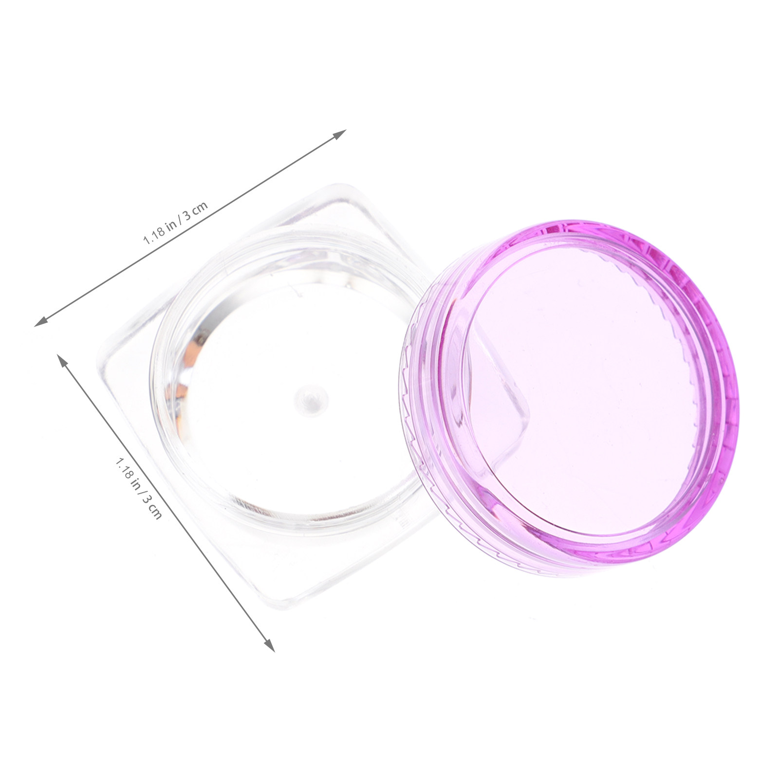 50Pcs 3G Transparent Sample Ja - Hair Care Gift review and price