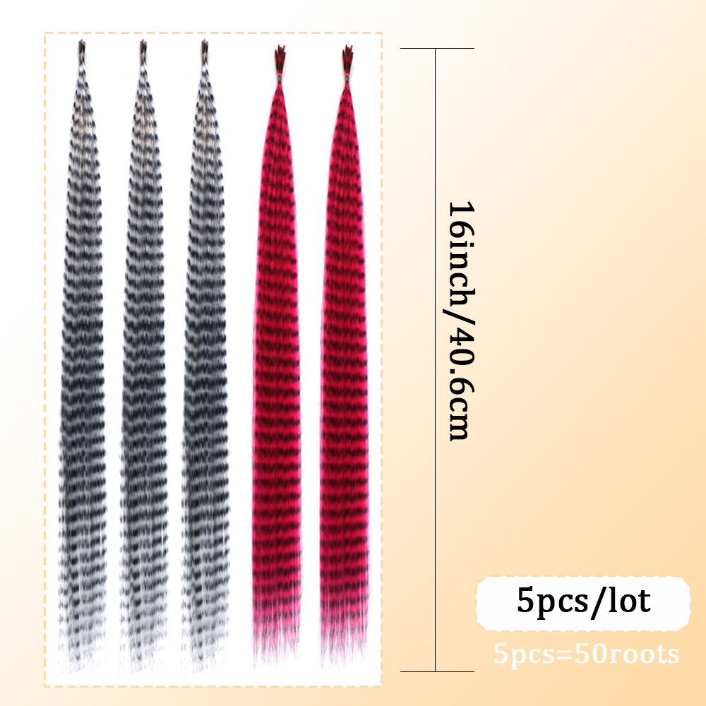 50Roots 16 Inch I-Tip Colorful - Feather Hair Extension review and price