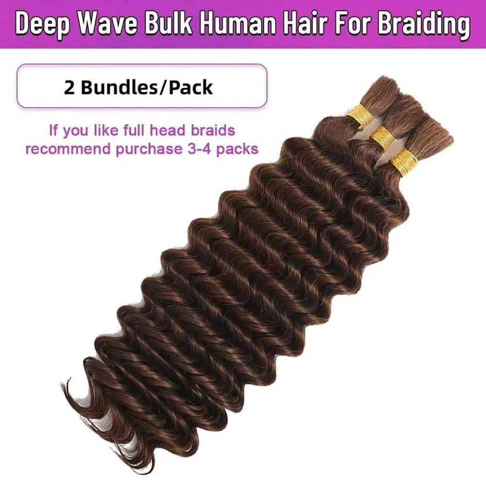 Chocolate Brown Deep Wave Bulk - Hair Care Color review and price