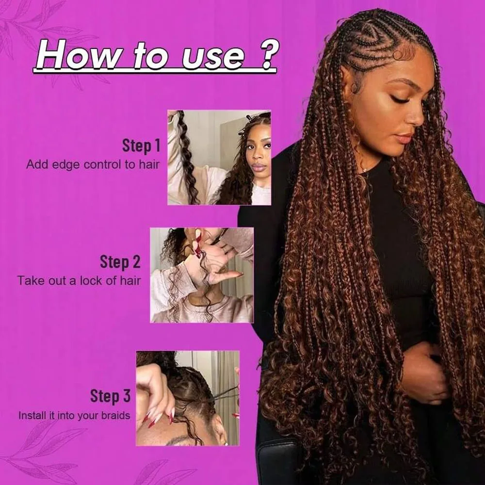 Chocolate Brown Deep Wave Bulk - Hair Care Color review and price