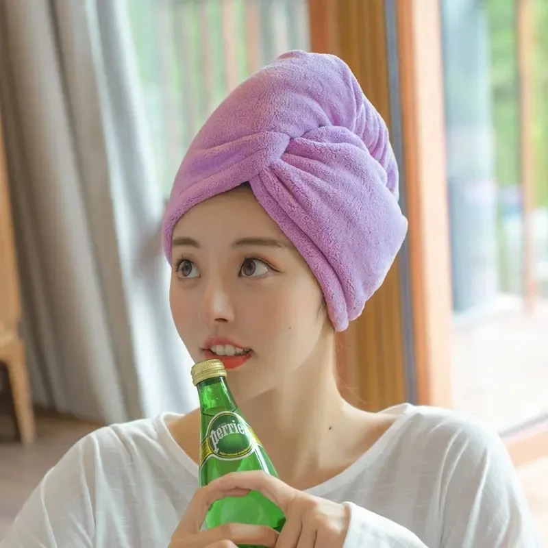 Women Long Hair Quick-Dry Hair - Hair Turban Towel review and price