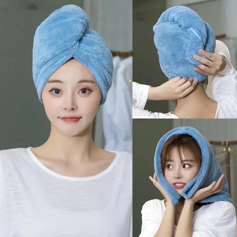 Women Long Hair Quick-Dry Hair - Hair Turban Towel review and price