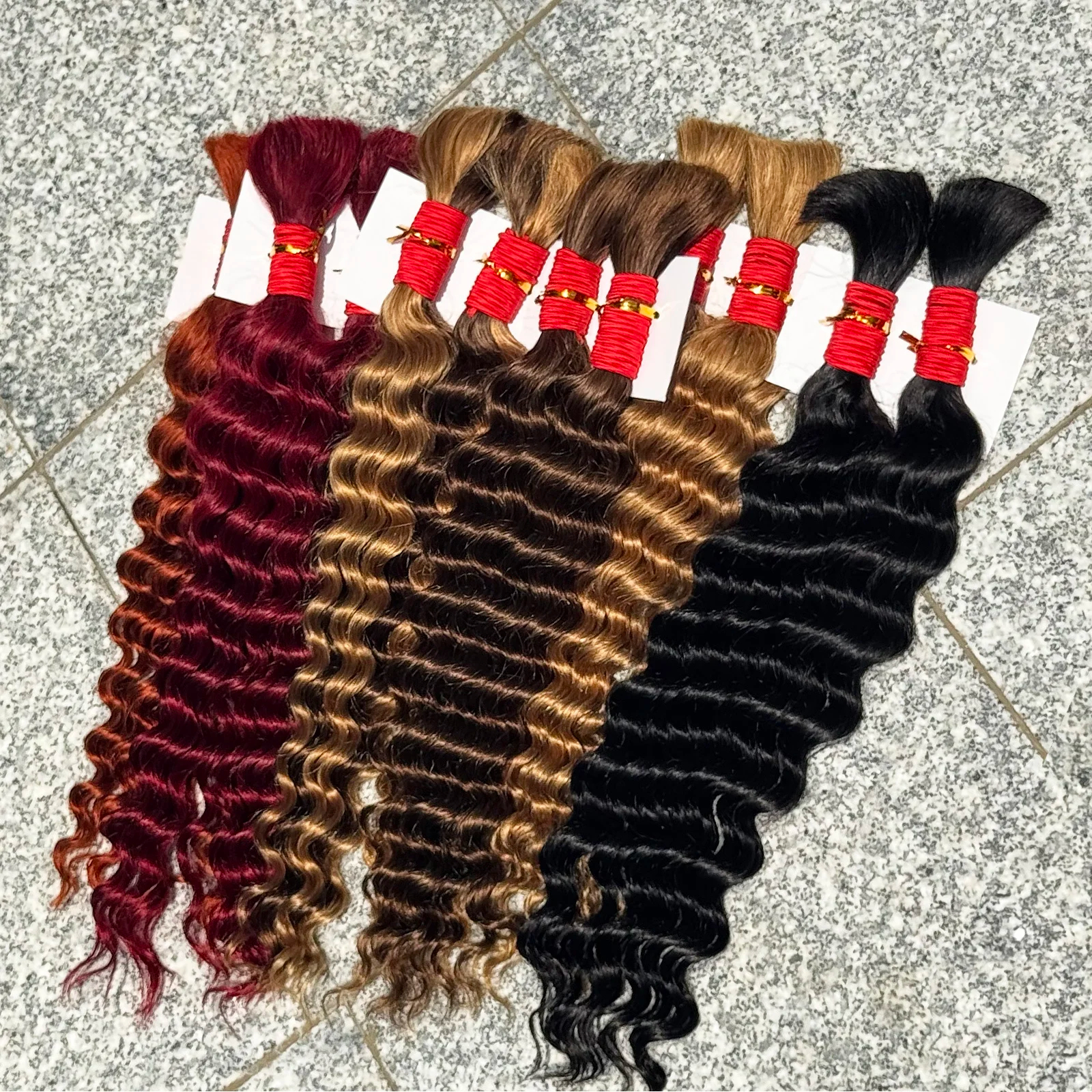 12A Human Hair Bulk for Boho B - Hair Care Color review and price