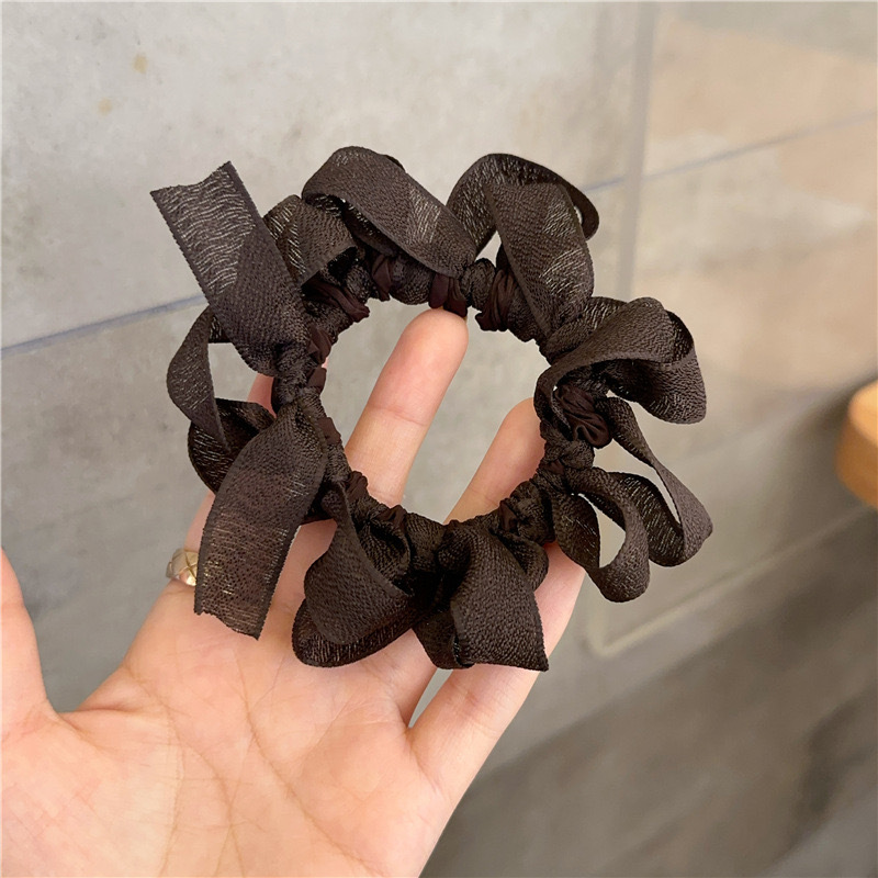 6 Pcs Women's Hair Scrunchies  - Hair Net Invisible review and price