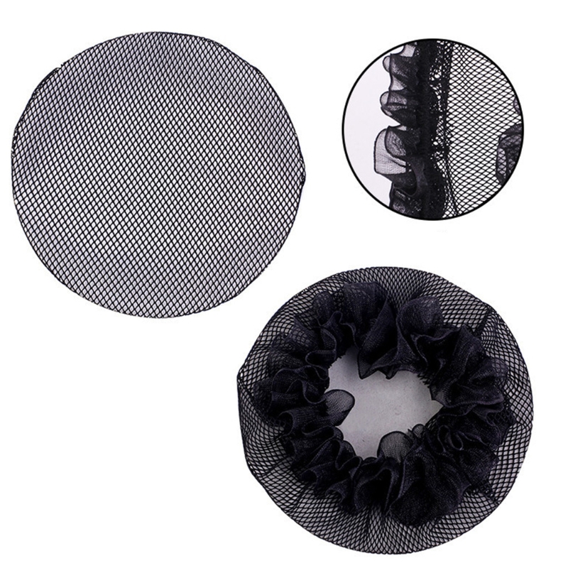 10Pcs Small Hole Black Elastic - Hair Net Invisible review and price