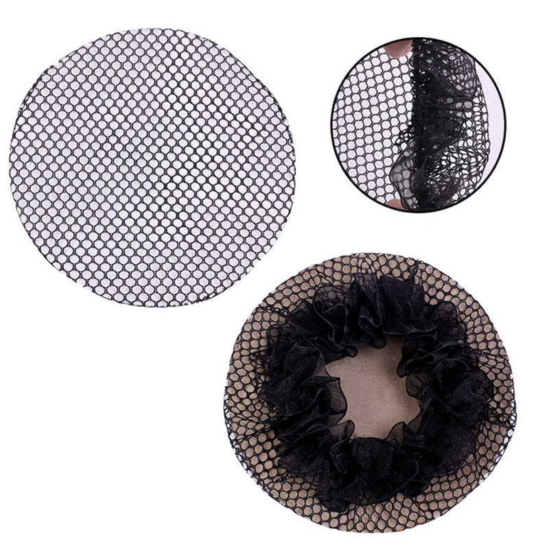 10Pcs Small Hole Black Elastic - Hair Net Invisible review and price